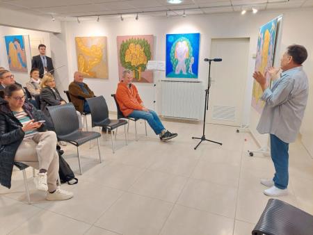 Zahvala Ihorja Nesmiianova, z gestami in v ukrajinščini, a vse razumljeno (1)